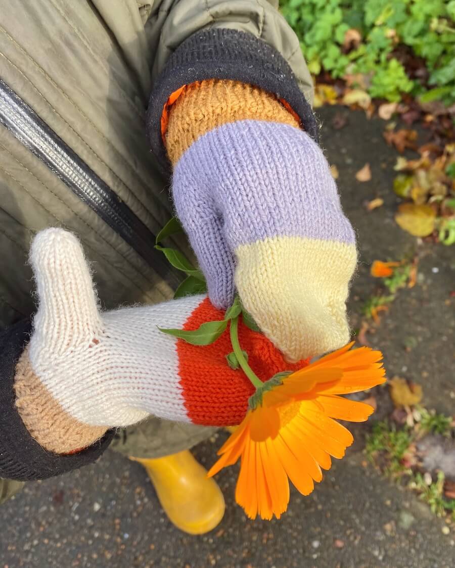 PetiteKnit NORDSEE FÄUSTLINGE JUNIOR • Einzelanleitung