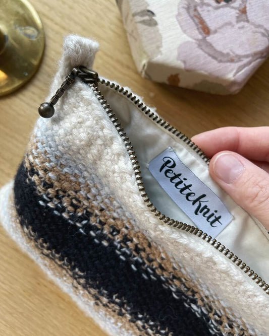 PetiteKnit TECHNICOLOR PURSE