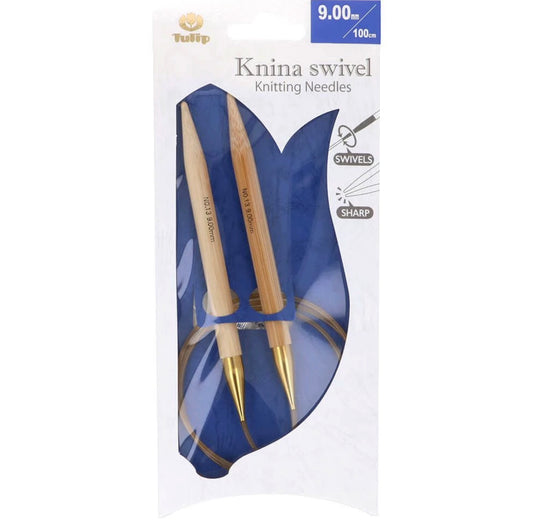 Tulip Rundstricknadel Knina swivel 100cm 9,00mm