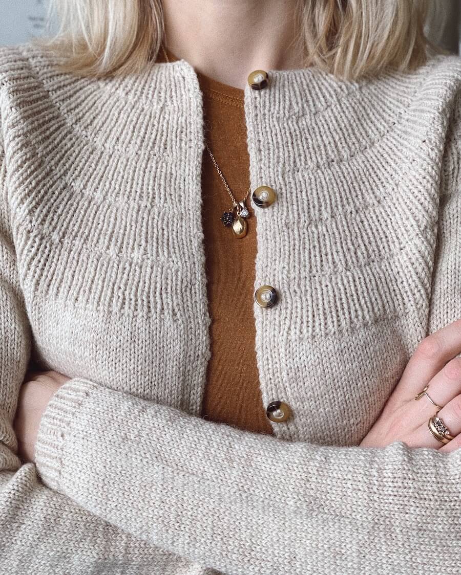 PetiteKnit ANKERS CARDIGAN • Einzelanleitung