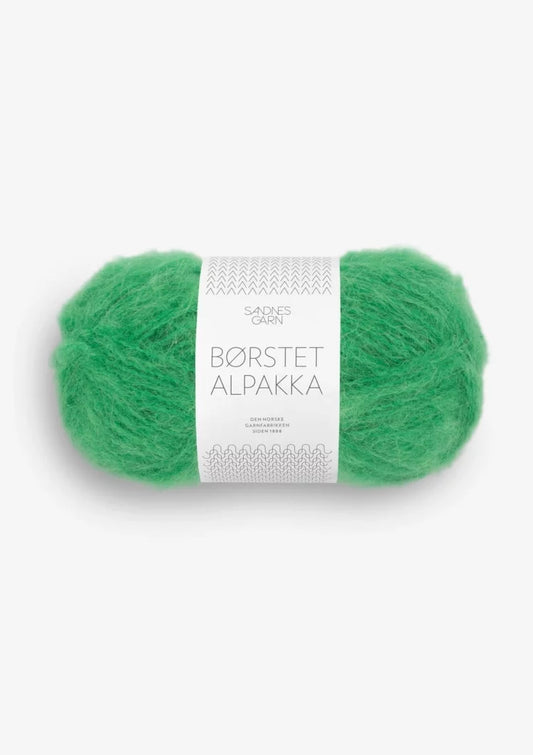 Borstet Alpakka 8236 Jelly bean green