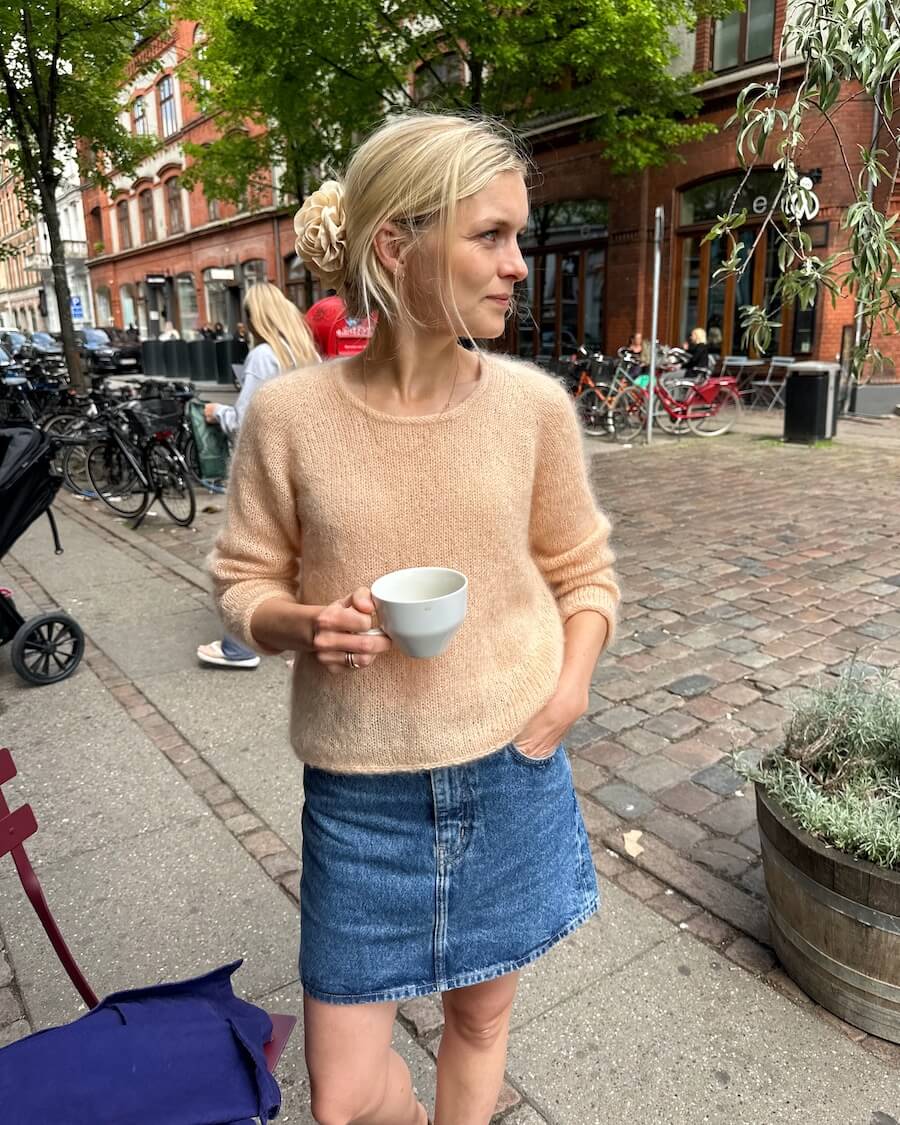 PetiteKnit KUMULUS BLUSE O-NECK • Einzelanleitung