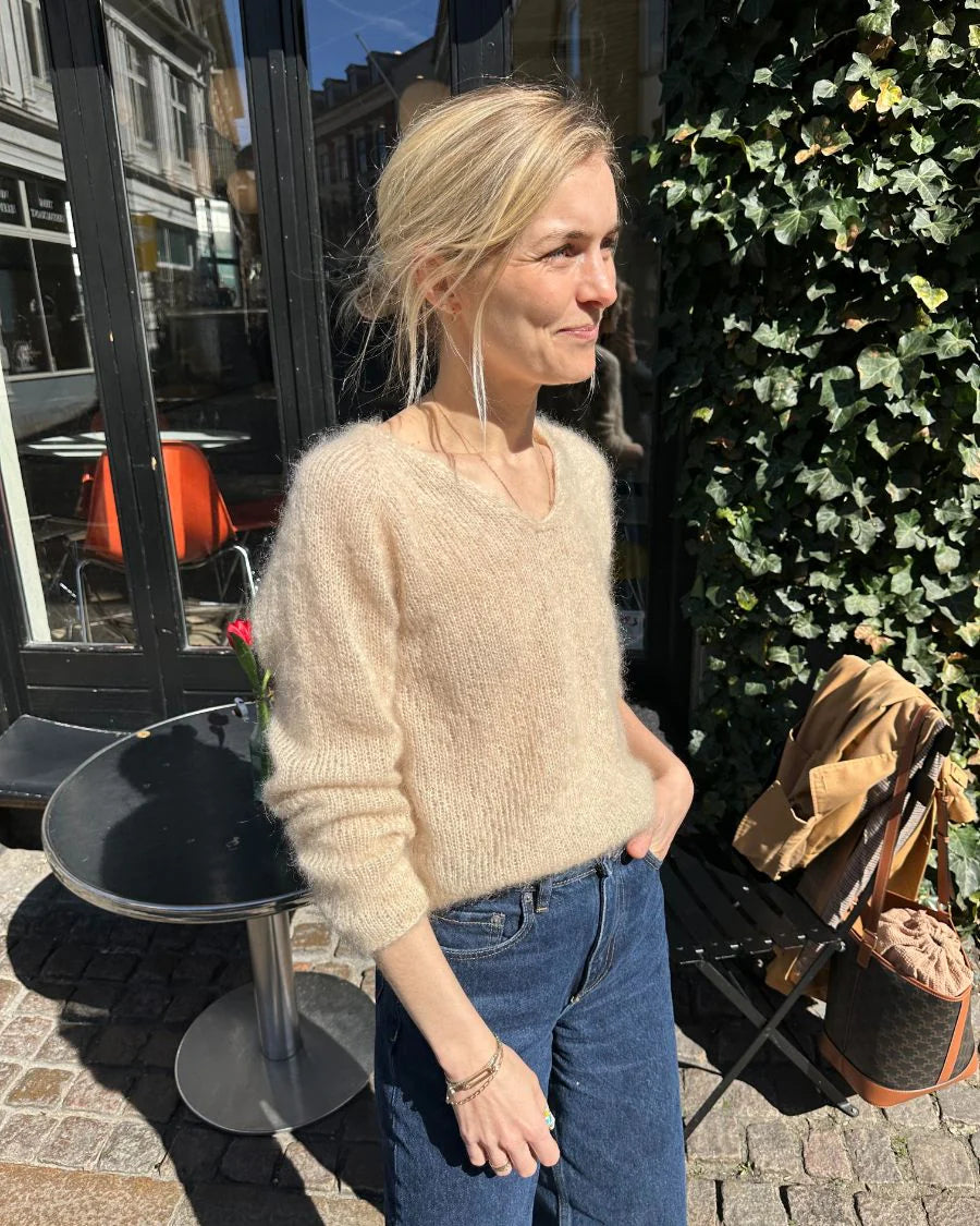 KUMULUS BLUSE Einzelanleitung + Garnpaket • PetiteKnit / Sandnes Garn