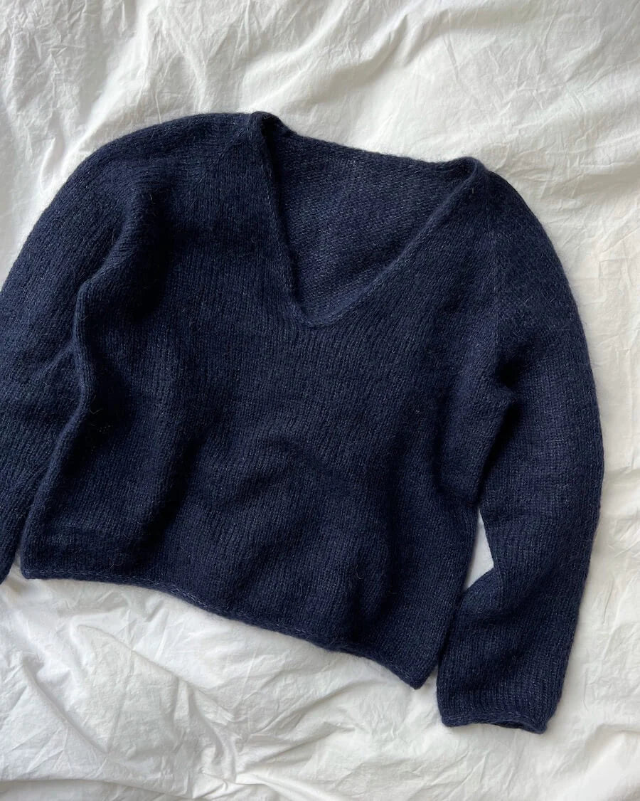 KUMULUS BLUSE Einzelanleitung + Garnpaket • PetiteKnit / Sandnes Garn